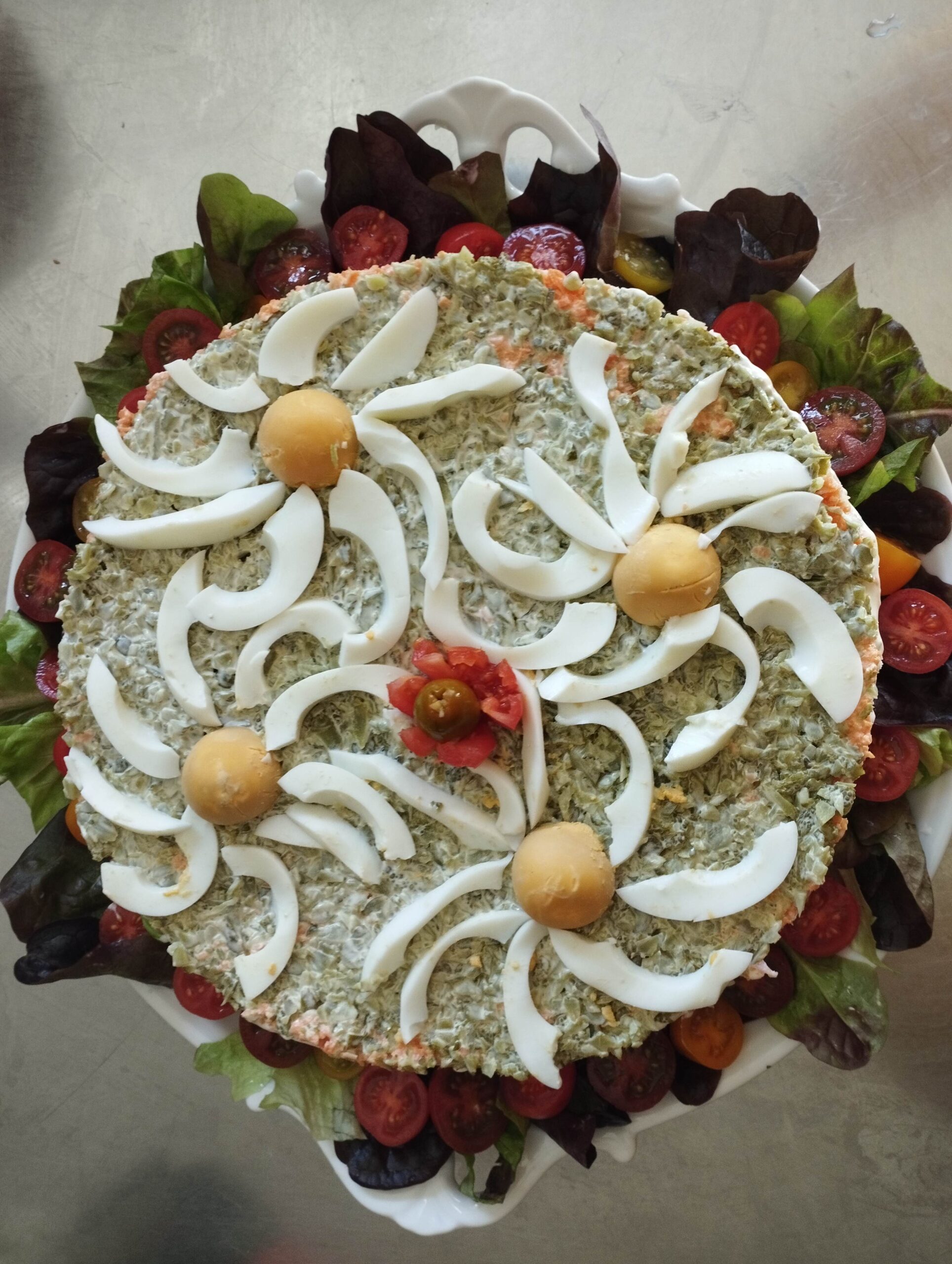 Ensalada de Arroz y Salmón