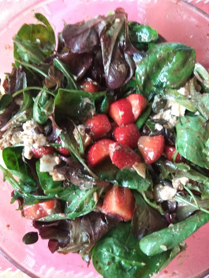 Ensalada con Fresas