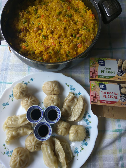 Arroz con Frankfurts