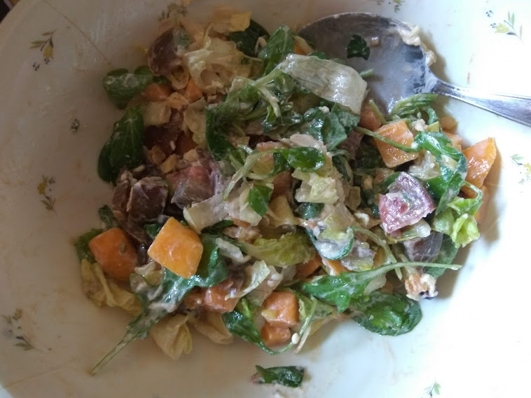 Ensalada de Canónigos y Kumato