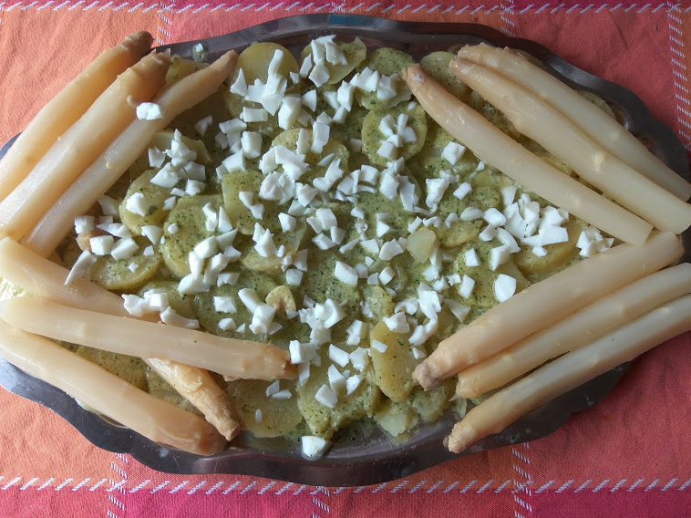 Patatas con Espárragos
