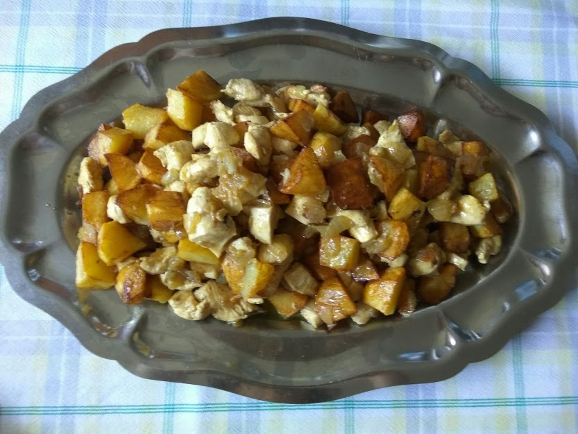 Popurri de Pollo y Patatas