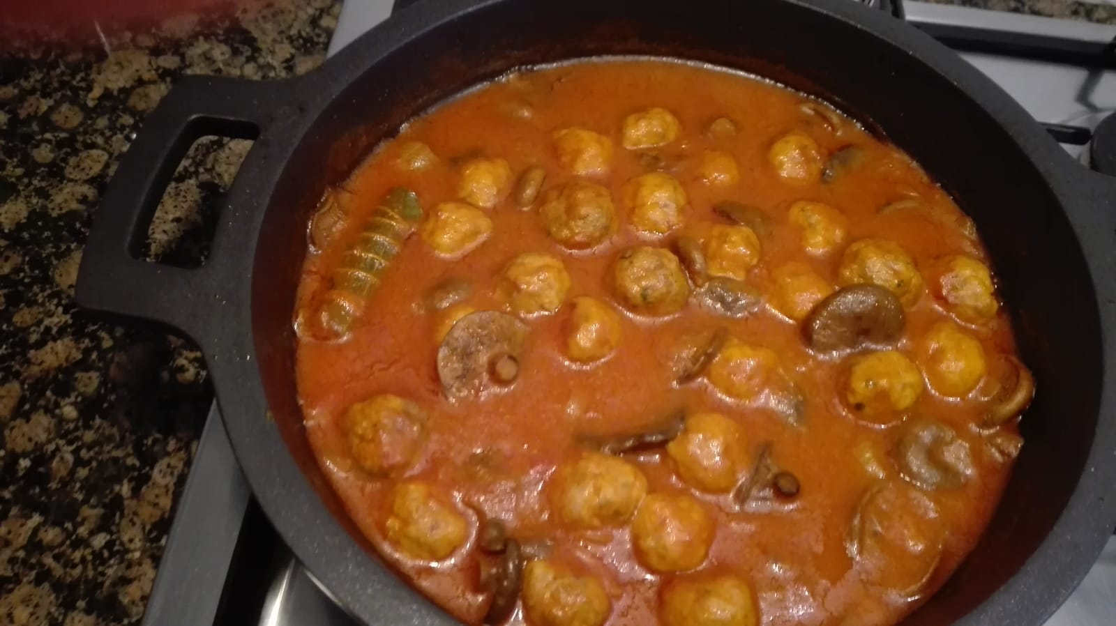 Albóndigas con Setas