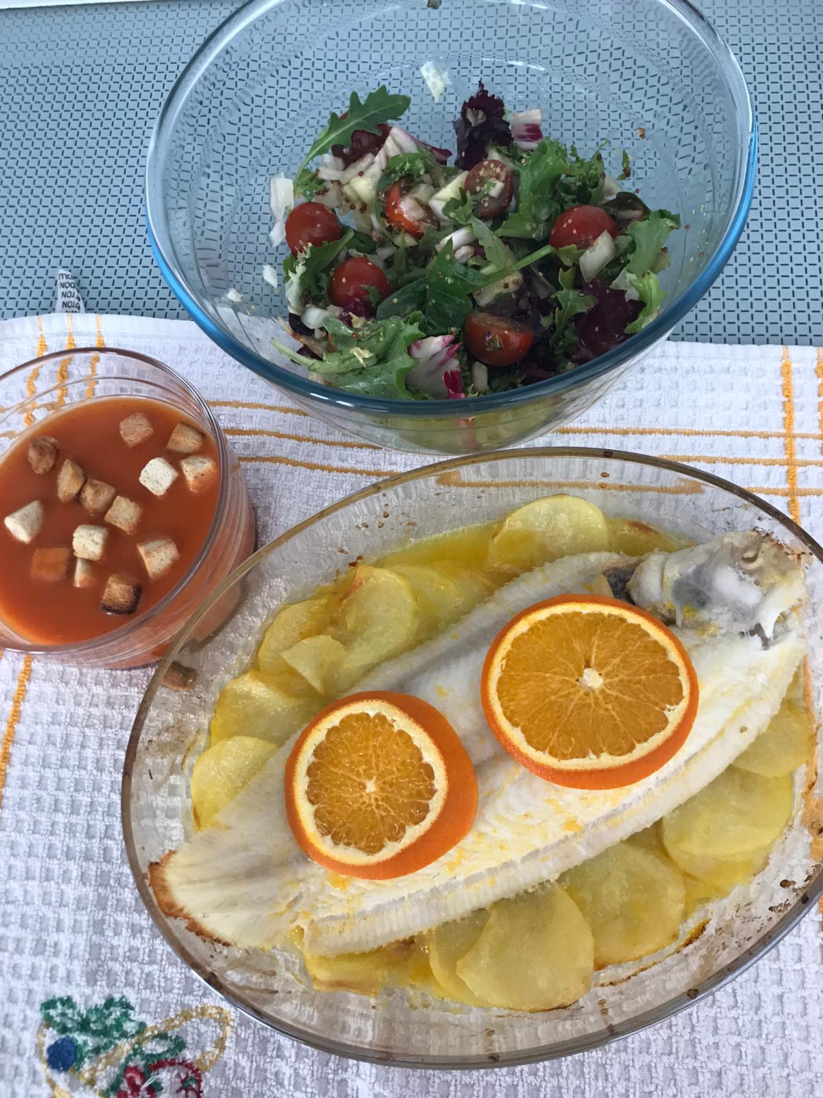 Lenguado a la Naranja