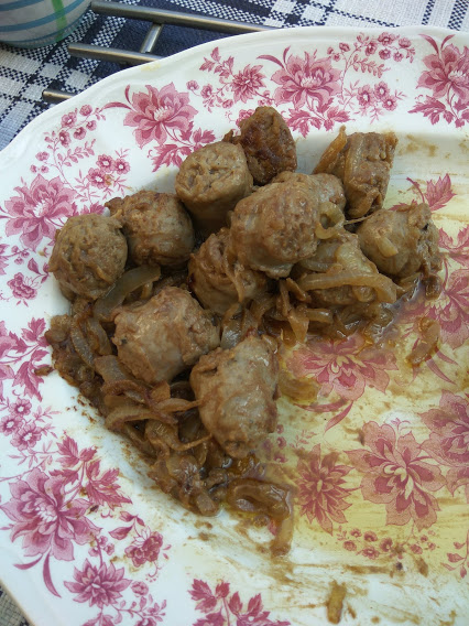 Butifarras con Cebolla
