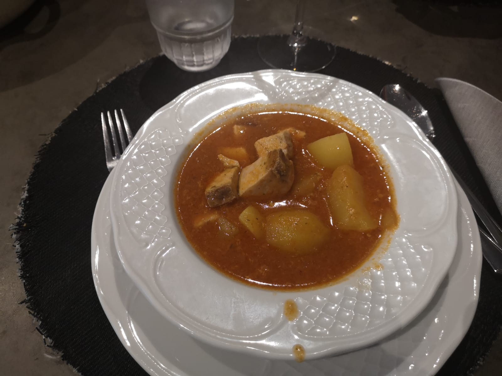 Marmitako de Emperador