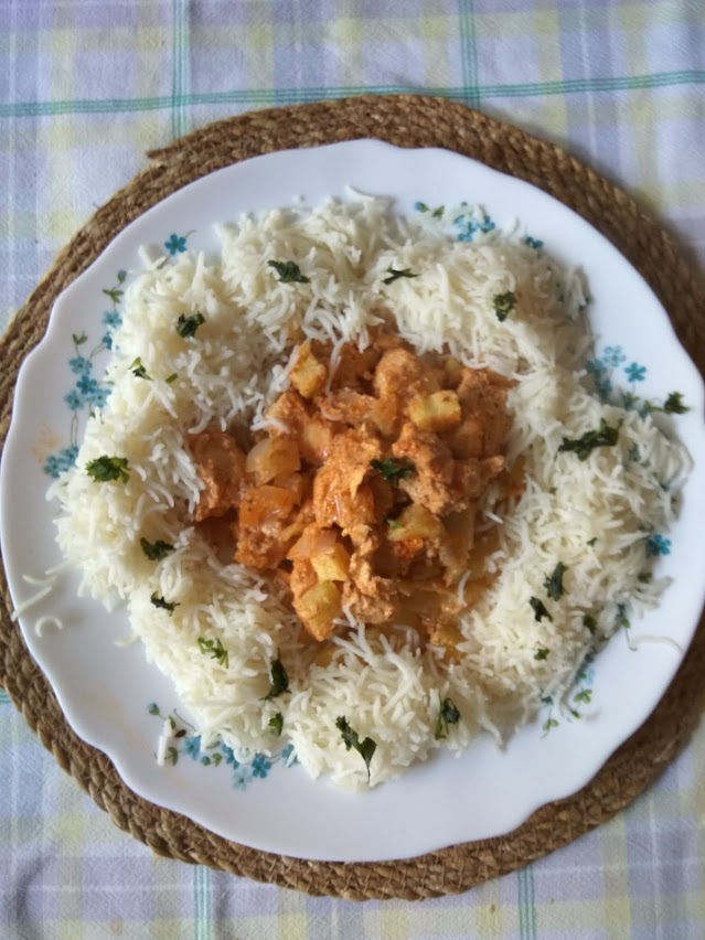 Pollo Tikka Masala Express en crock-pot