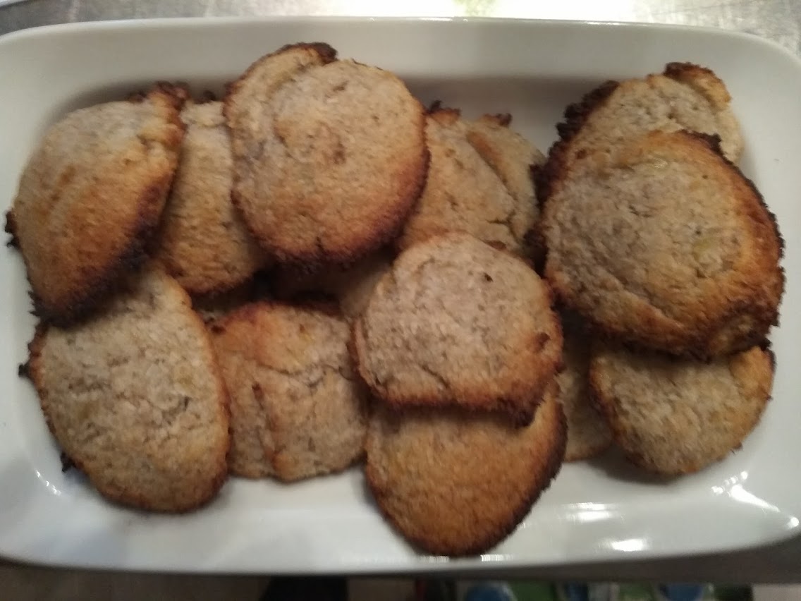 Galletas de Plátano y Coco