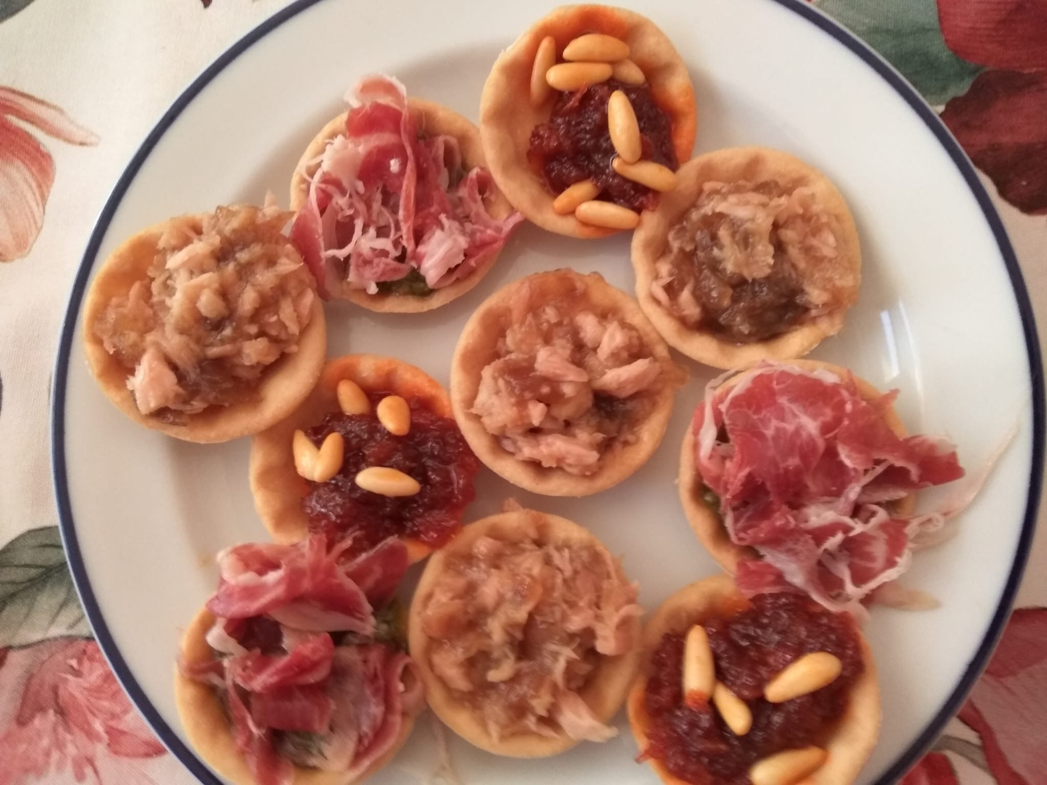 Tartaletas de Aperitivo