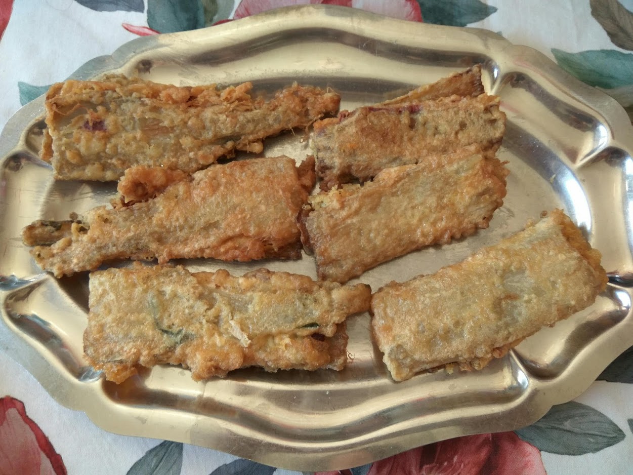 Pencas de Acelgas Rellenas de Jamón y Queso