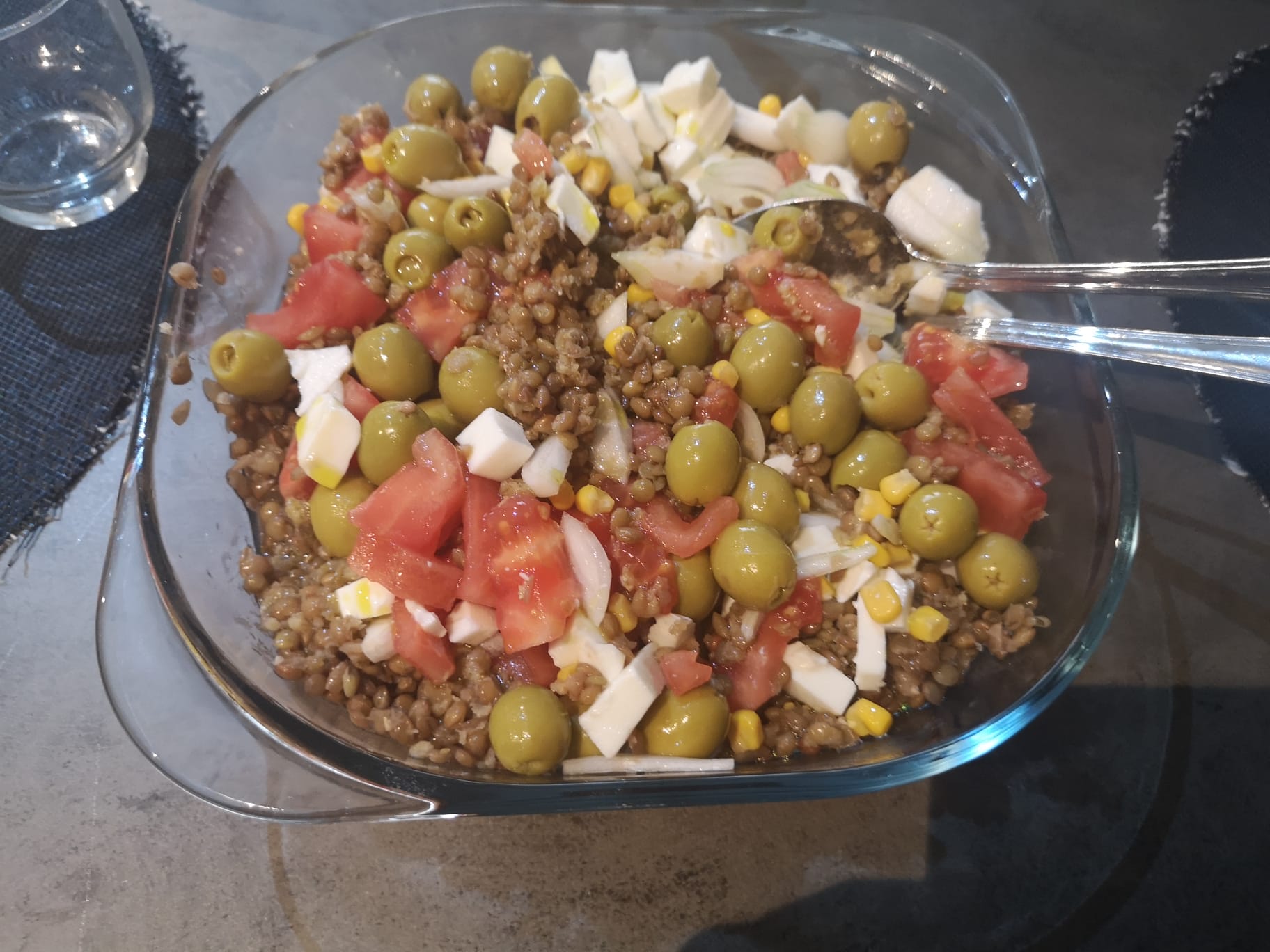 Ensalada de Lentejas ( otra versión)