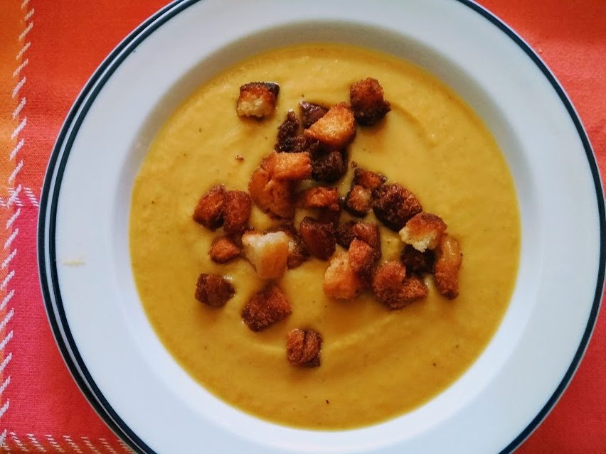 Puré de Calabaza y Zanahorias