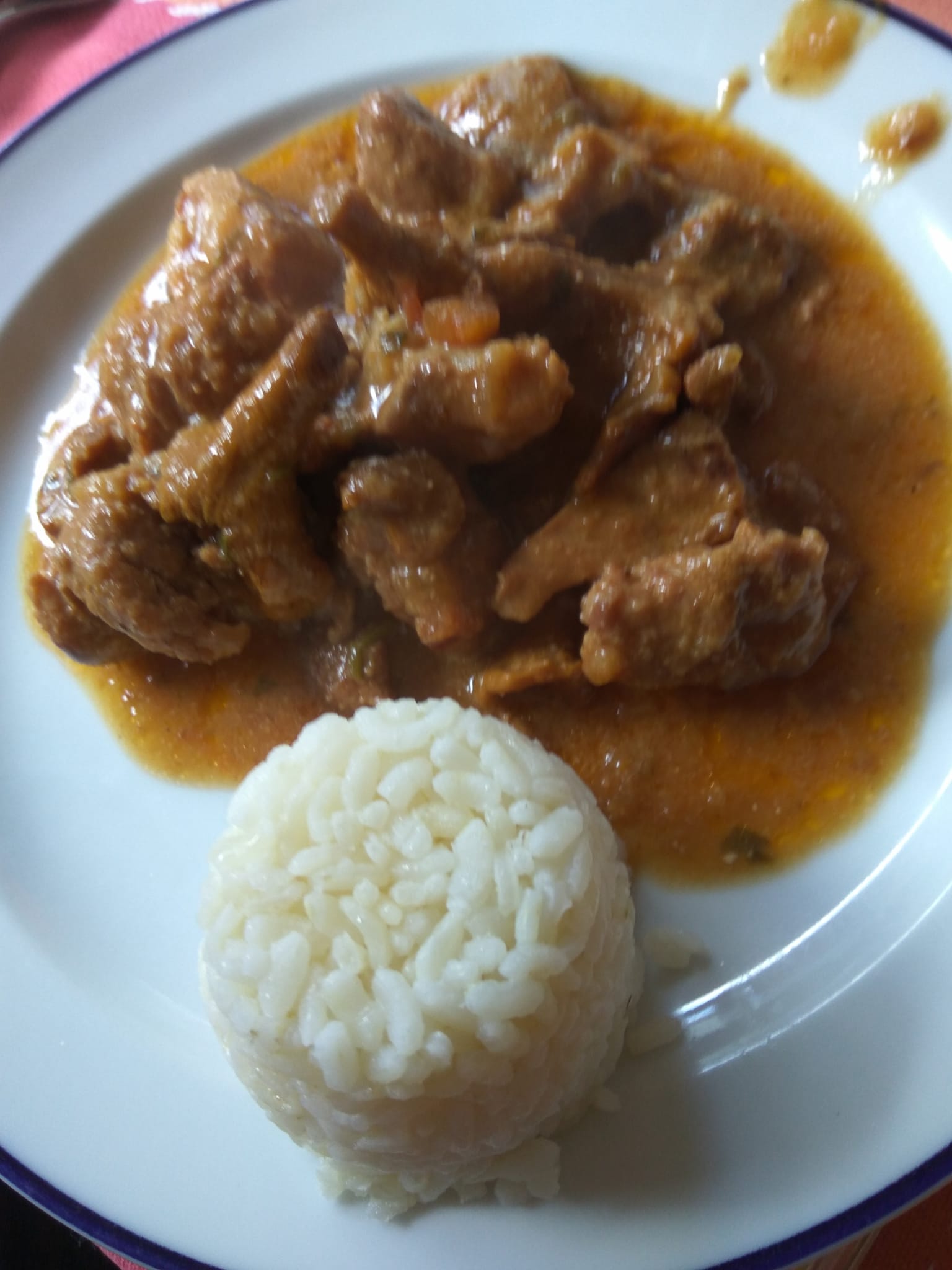 Guiso de Cerdo con Setas Rusinyols (Rebozuelos)