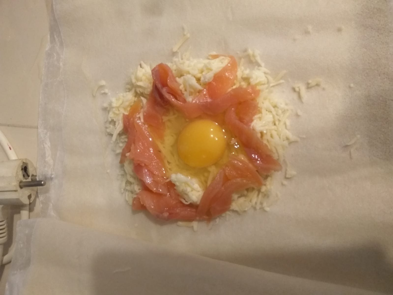 Brick de Salmón y Huevo