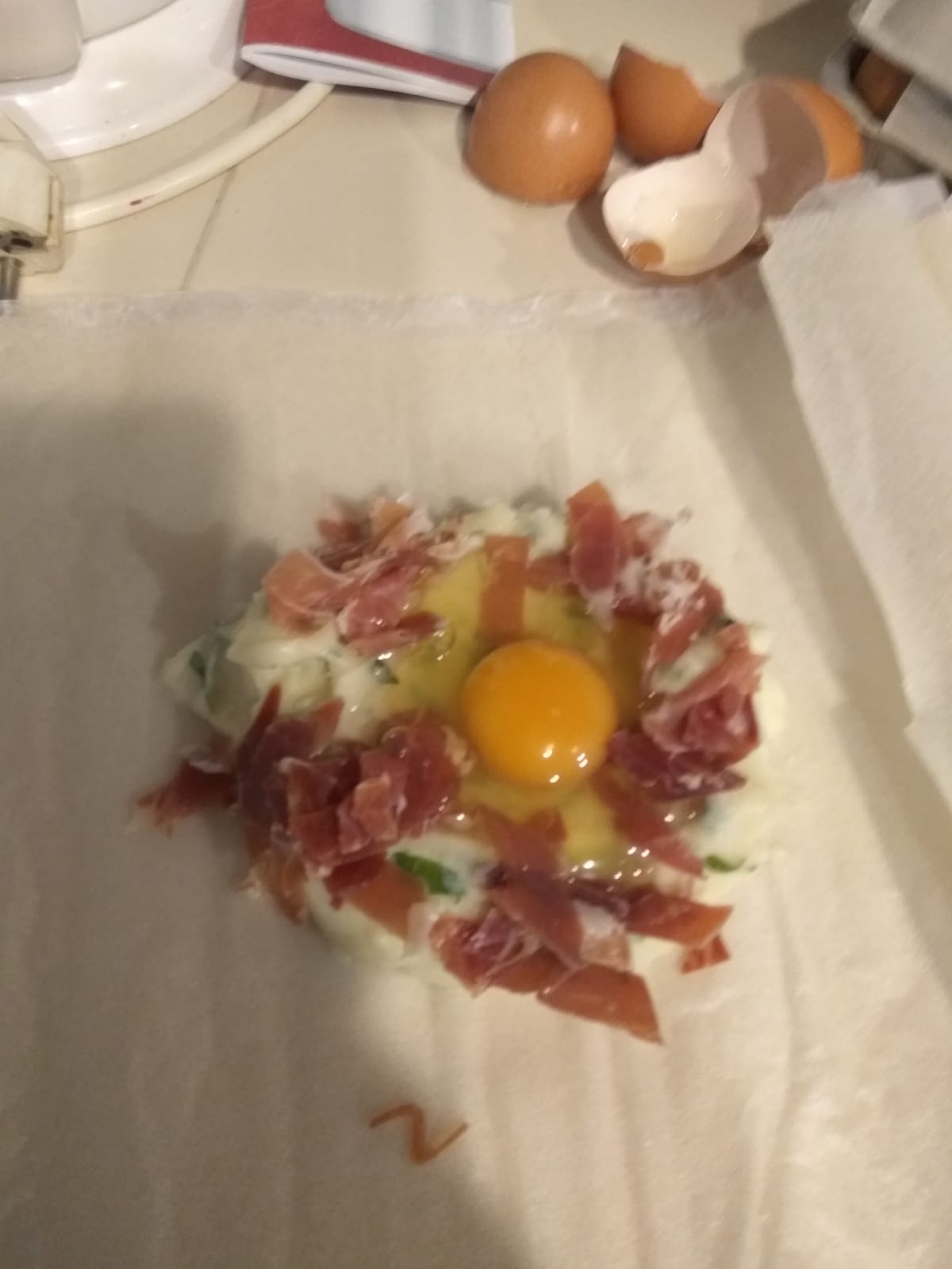 Brick de Jamón y Huevo