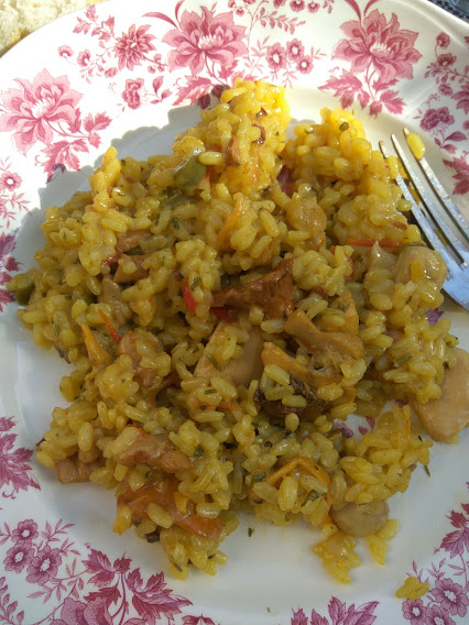 Arroz con Mezcla de  Setas