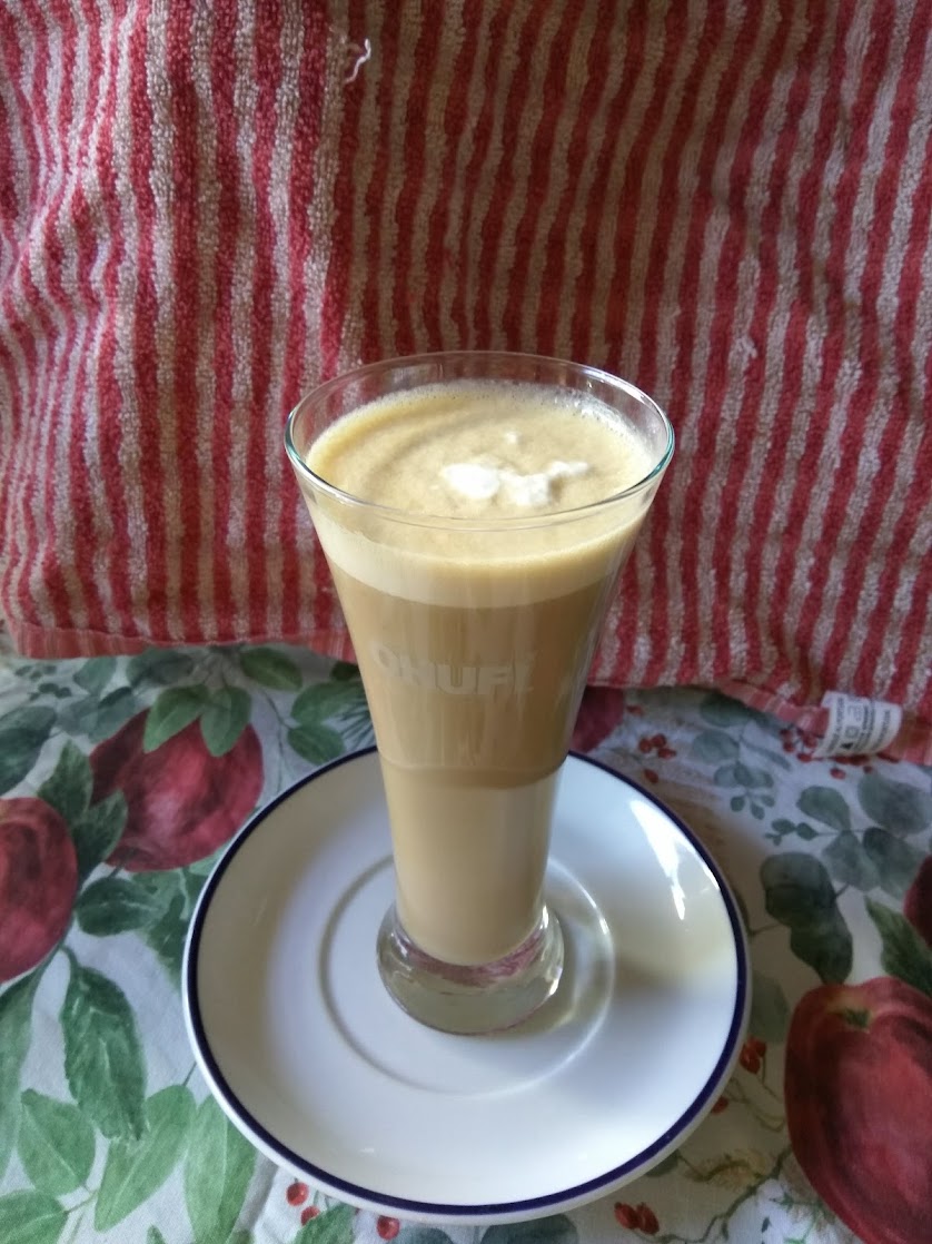 Latte Macchiato de Plátano