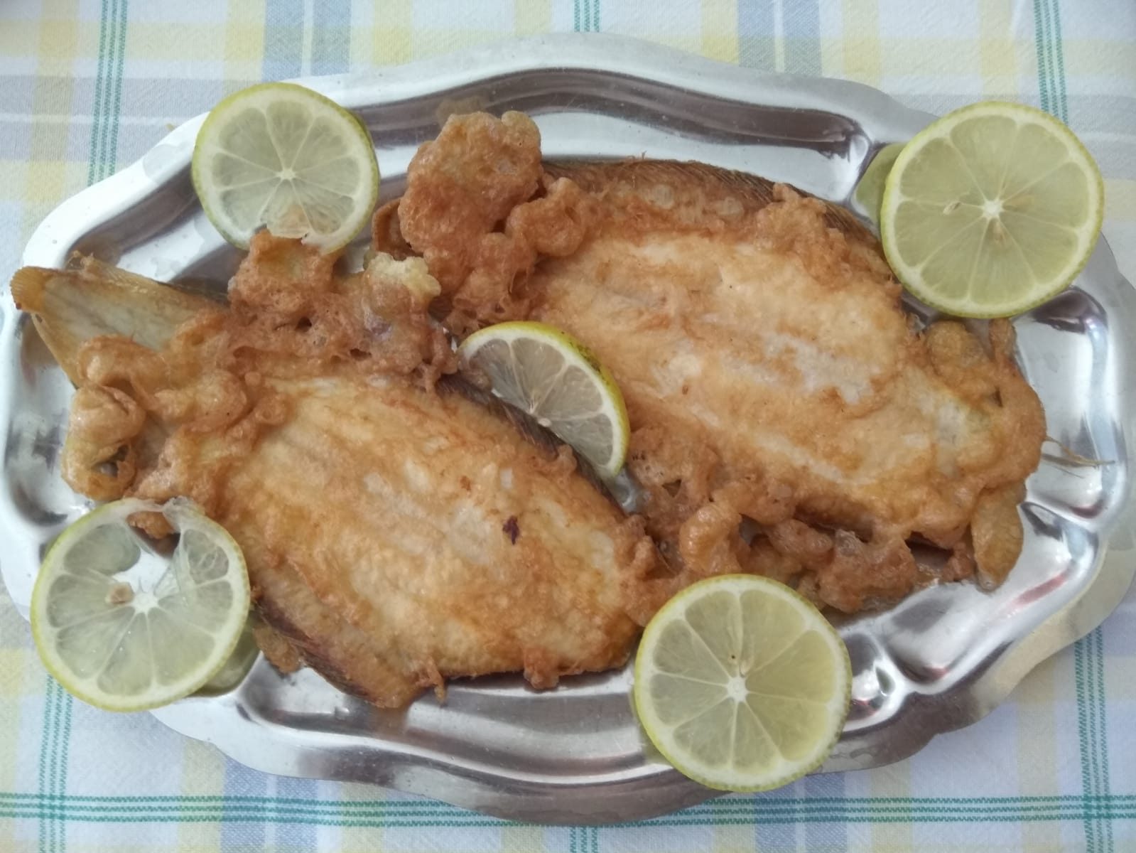 Lenguados Rebozados y Fritos