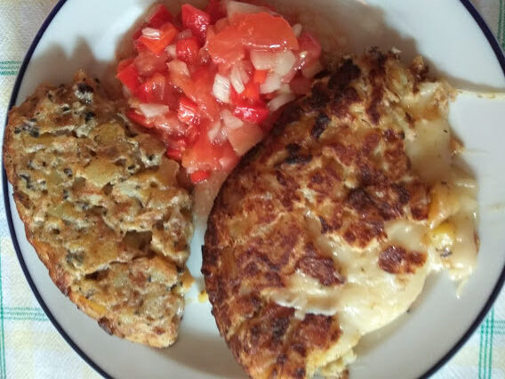 Tortilla de Patatas con Salsa tartufata