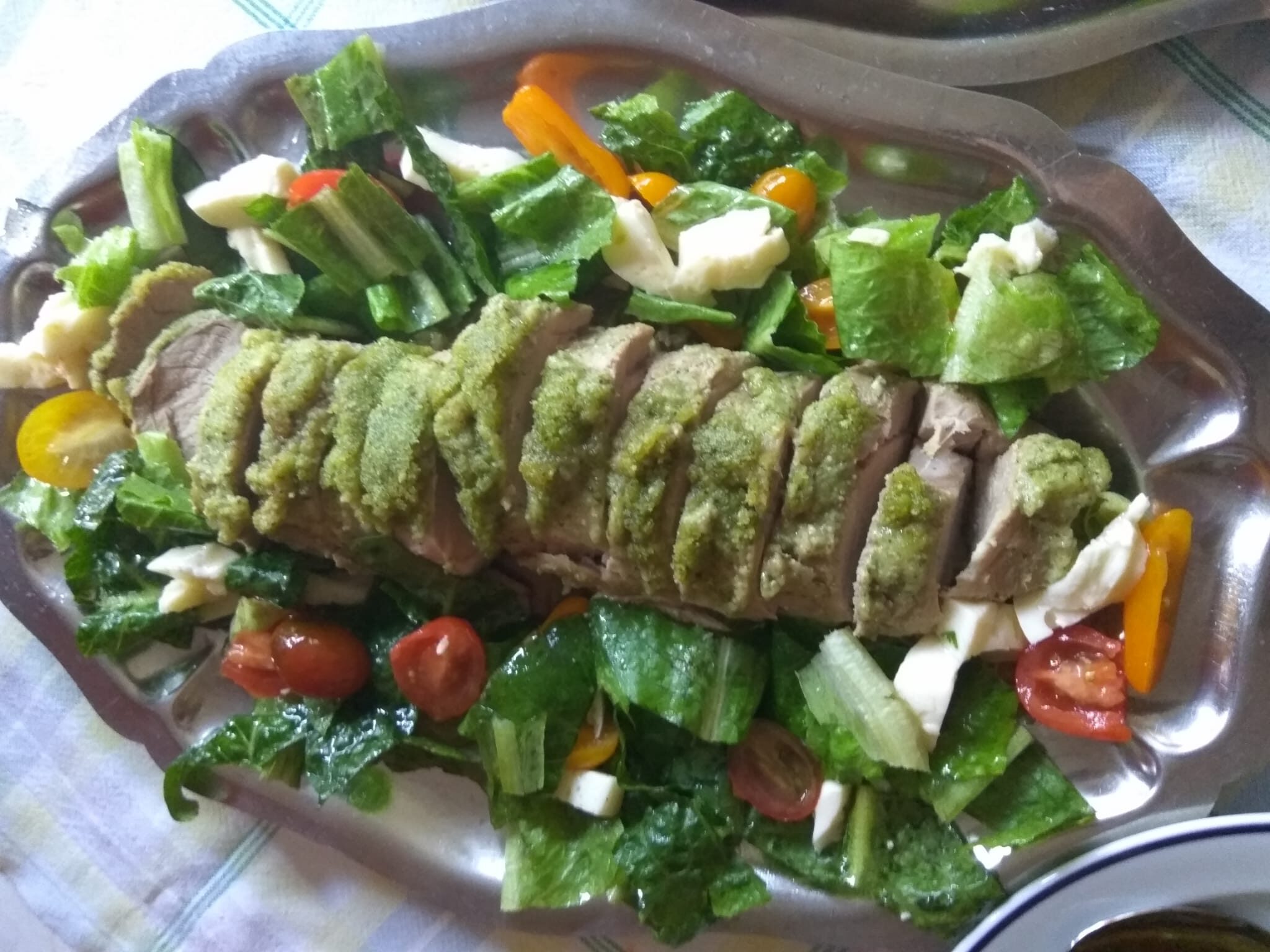 Solomillo de Cerdo al Pesto