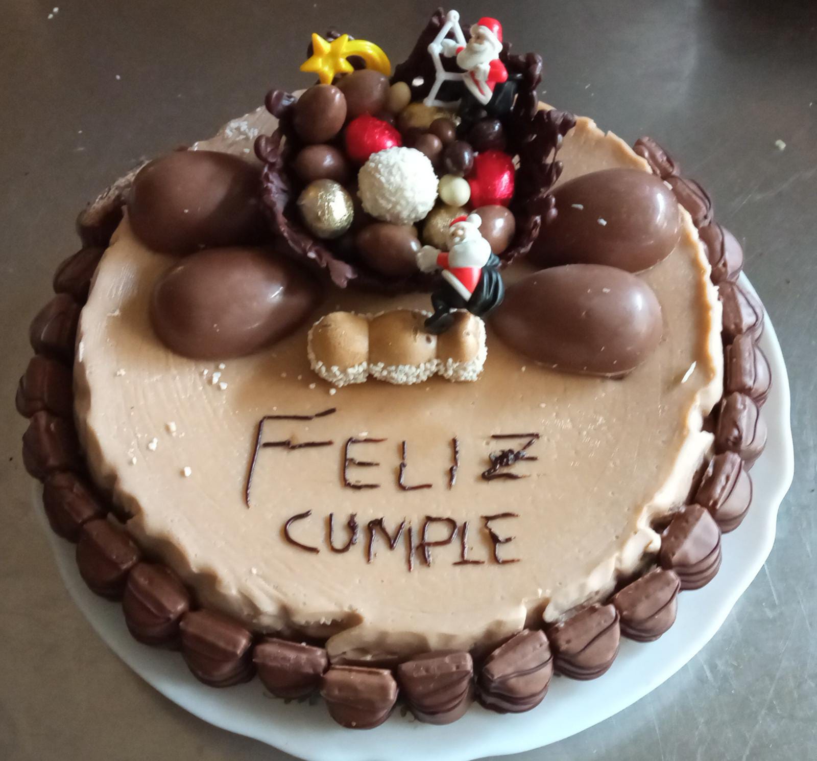 Tarta de Chocolates kinder