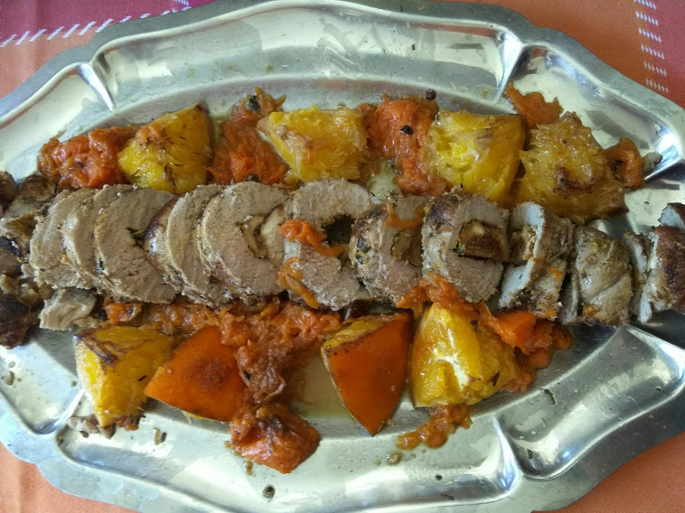 Solomillo de Cerdo con Higos y Naranja