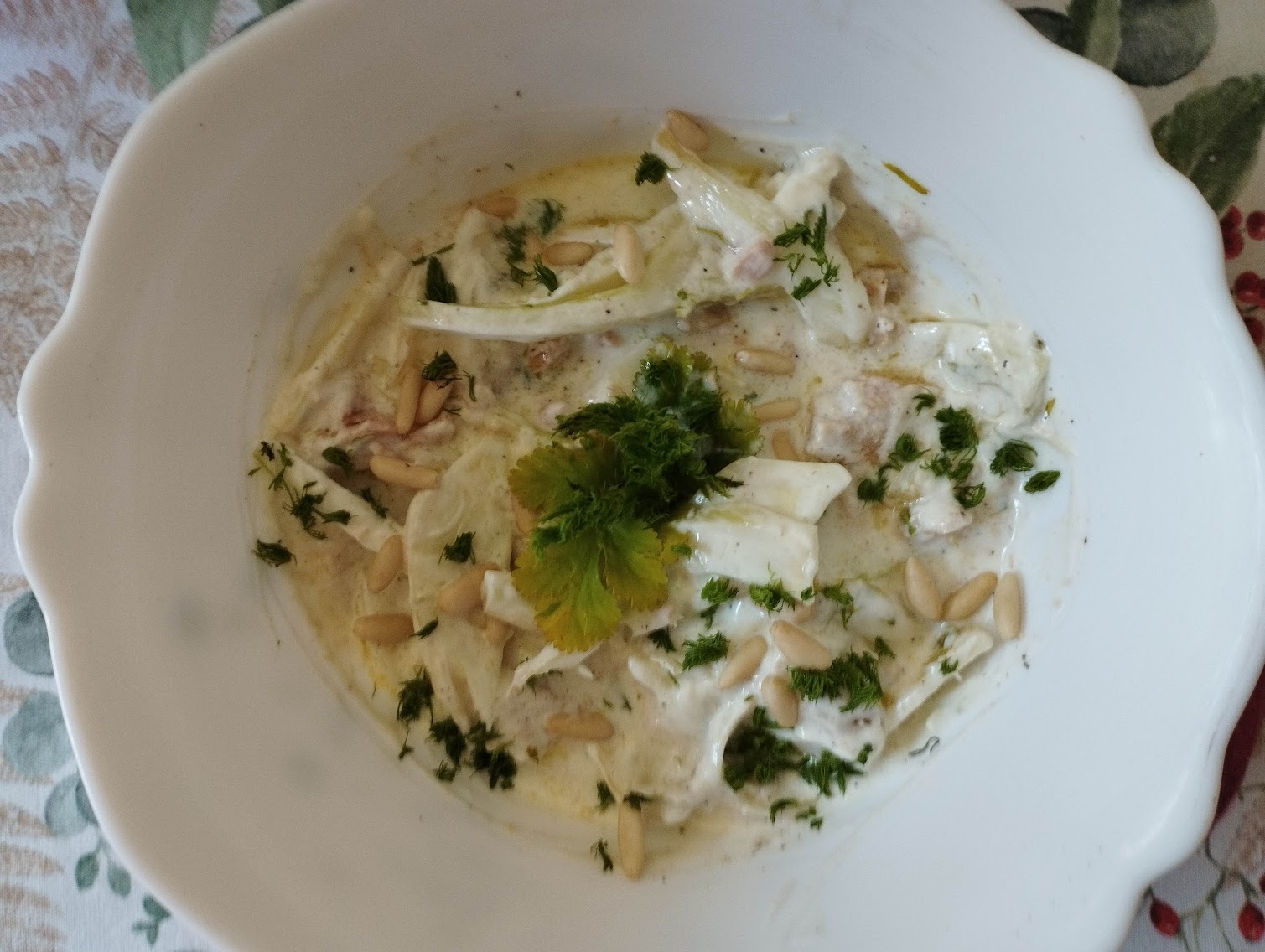 Ensalada De Hinojo, Atún Y Roquefort