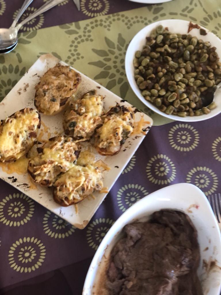 Patatas Asadas Con Salsa De Yogur