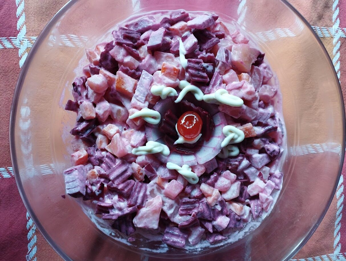 Ensalada De Patata De Navidad