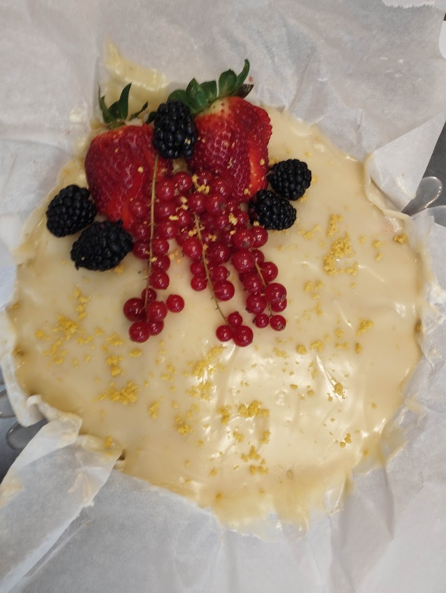 Tarta De Limón y Chocolate Blanco